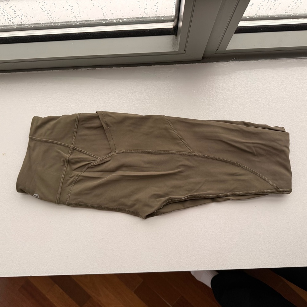 Lulu All The Right Places Olive Leggings - Picture 2 of 2